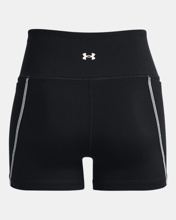 Women's Project Rock Meridian Shorts in Black image number 5